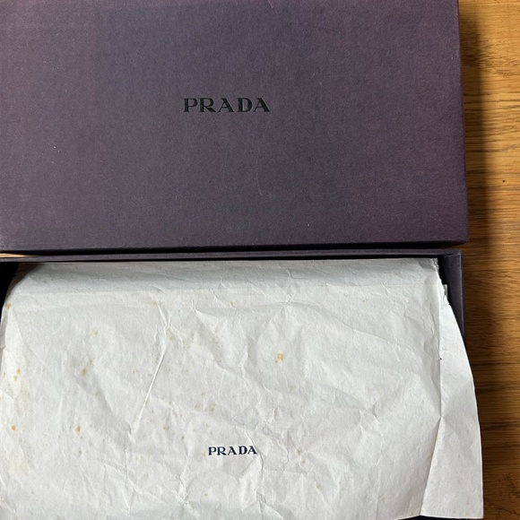 PRADA Saffiano Leather Long Wallet in Black - Picture 15 of 16